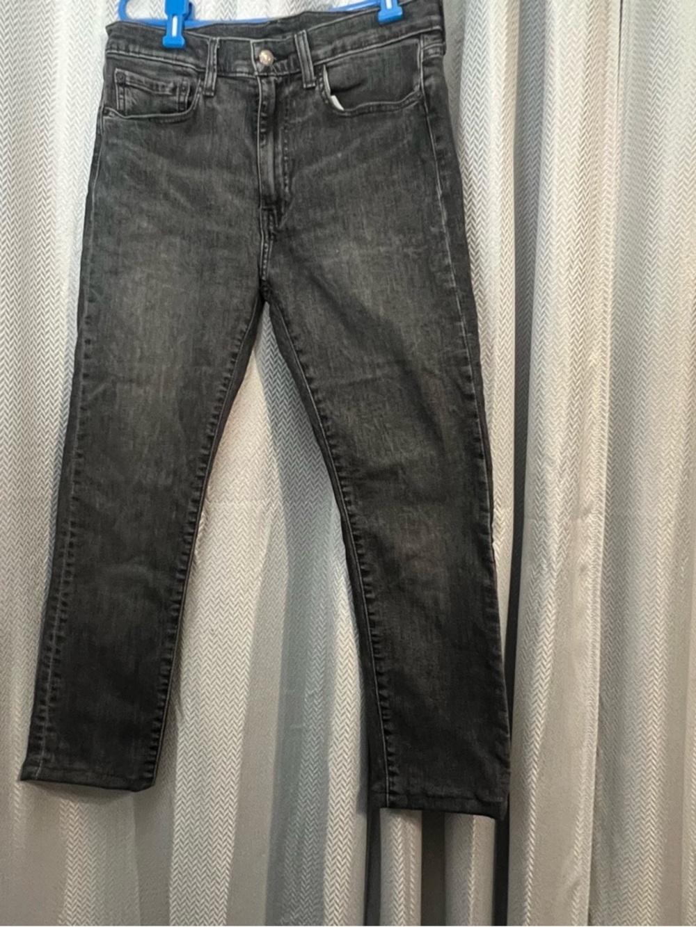 Levi's Men's Black Slim Straight Jeans W 35 L 25